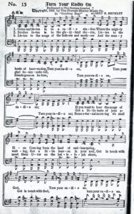A sheet music with several different musical notes.