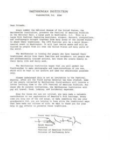 A letter from president bush to the secretary of defense.